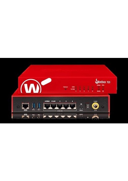 WATCHGUARD FIREBOX T25 + 3 YIL LİSANS UCRETSIZ KURULUM DESTEGI